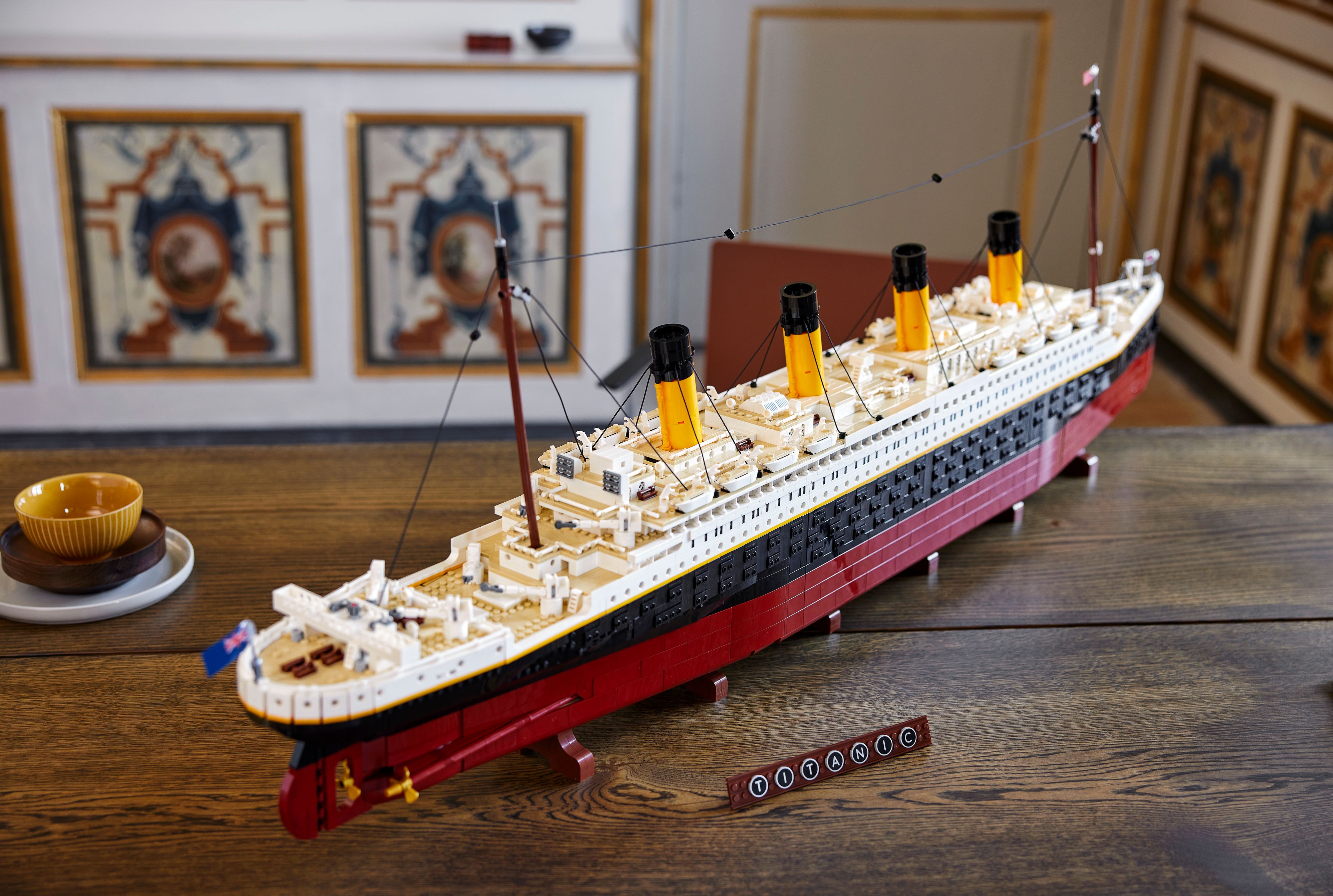Das LEGO® Titanic Set ist eines der größten und längsten Modelle bisher 