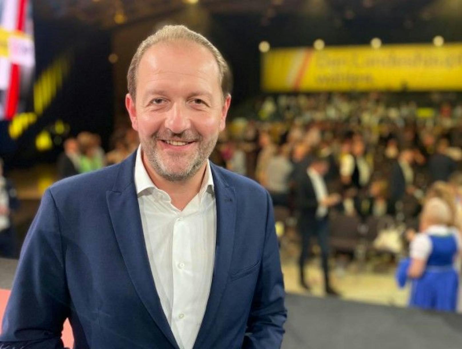 ÖVP-Kandidat Bernhard Baier unterlag im Duell mit Klaus Luger klar. Er glaubt, dass der Chat-Skandal einen Einfluss auf die Wahl hatte.