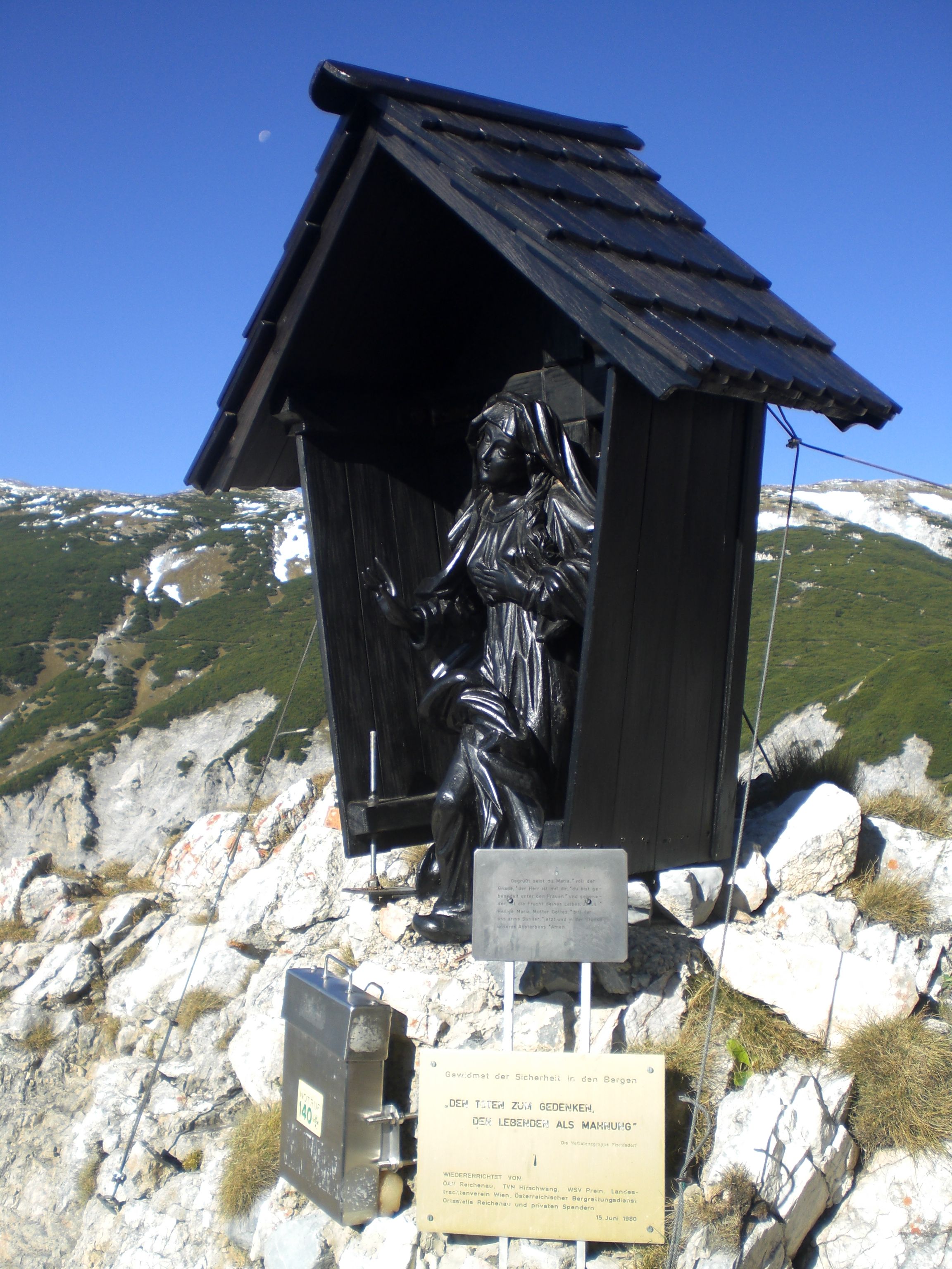 Die Madonna am Haidsteg.
