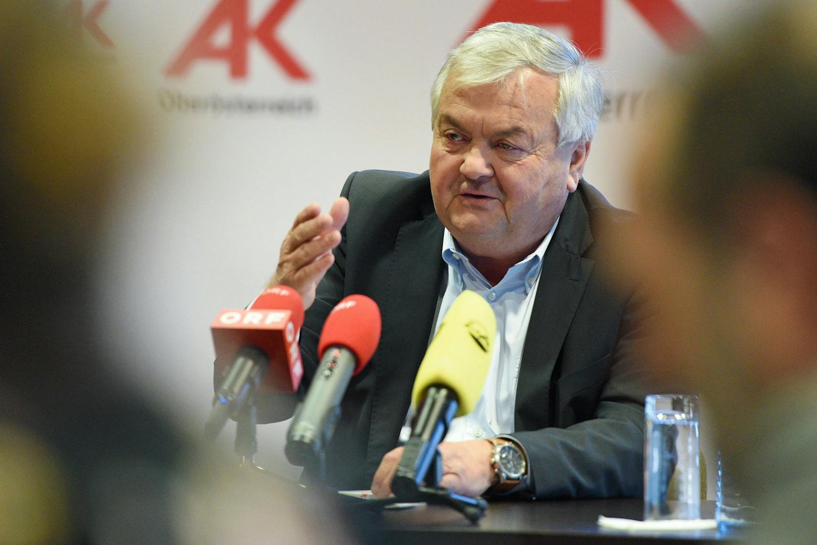AK-Präsident Johann Kalliauer gab am Montag seinen Rückzug bekannt.