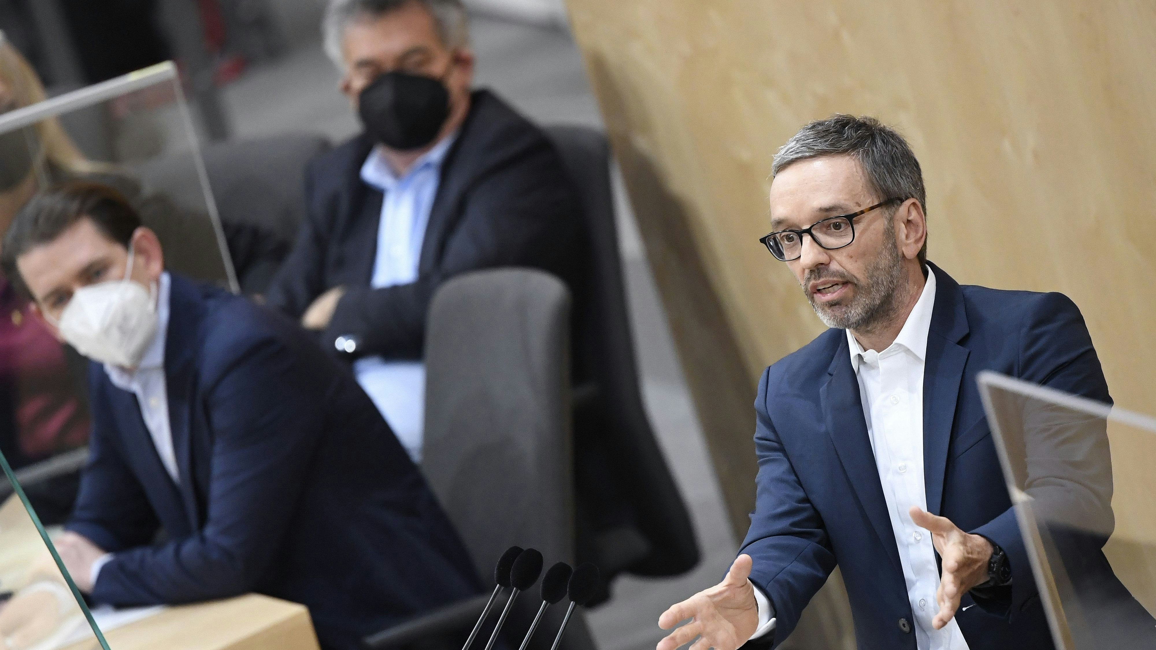 FPÖ-Chef Kickl: "Schallenberg repräsentiert türkises System"