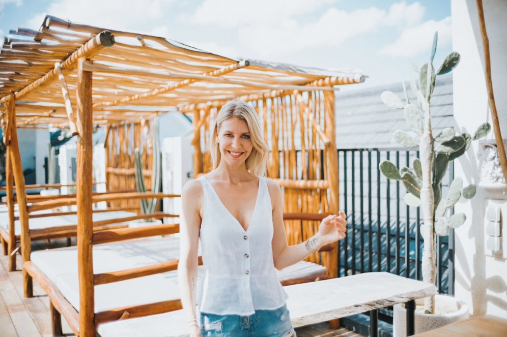 Cathy Zimmermann lebt seit genau einem Jahr auf der Insel Bali.