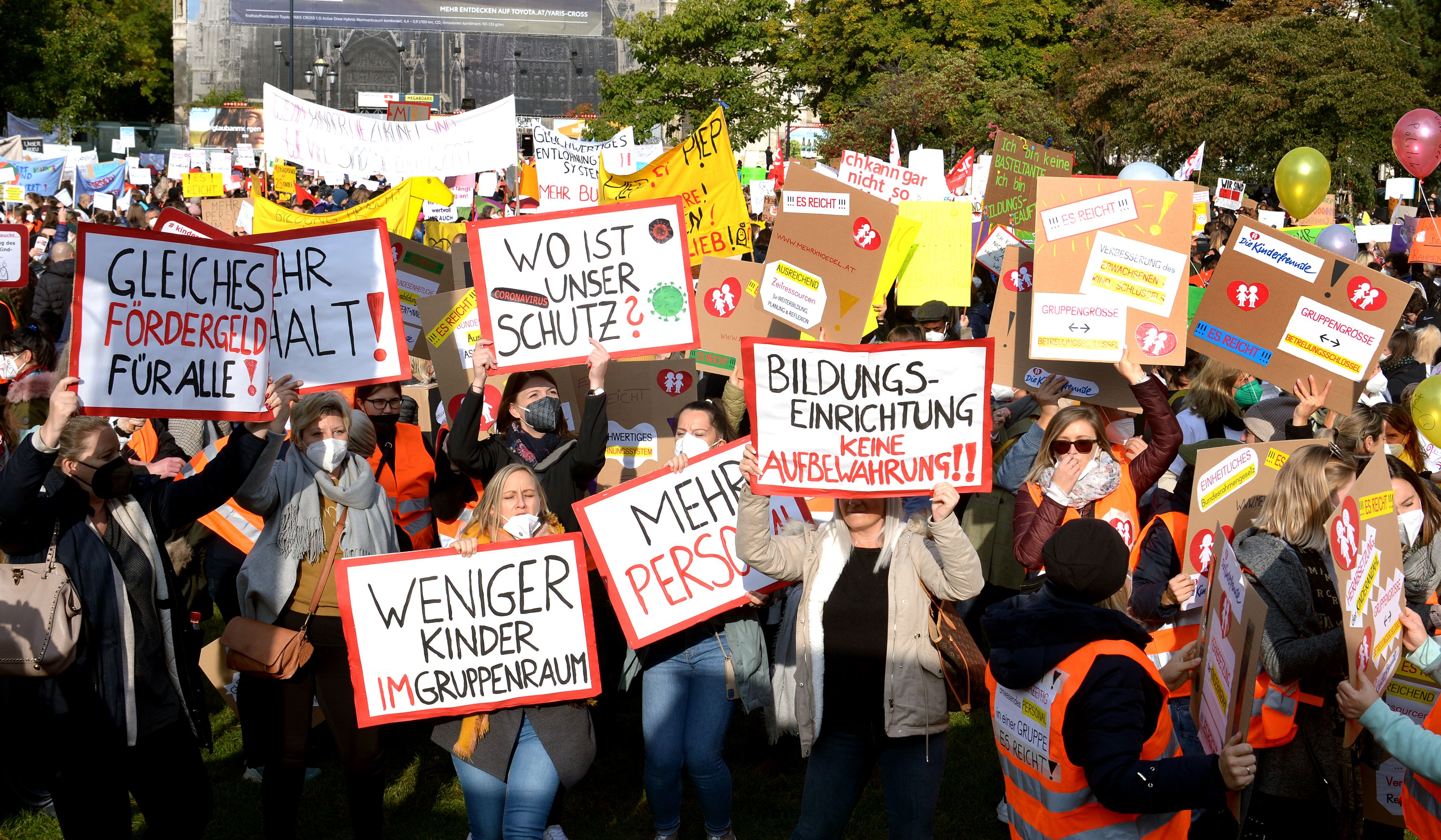 Kindergarten Protest