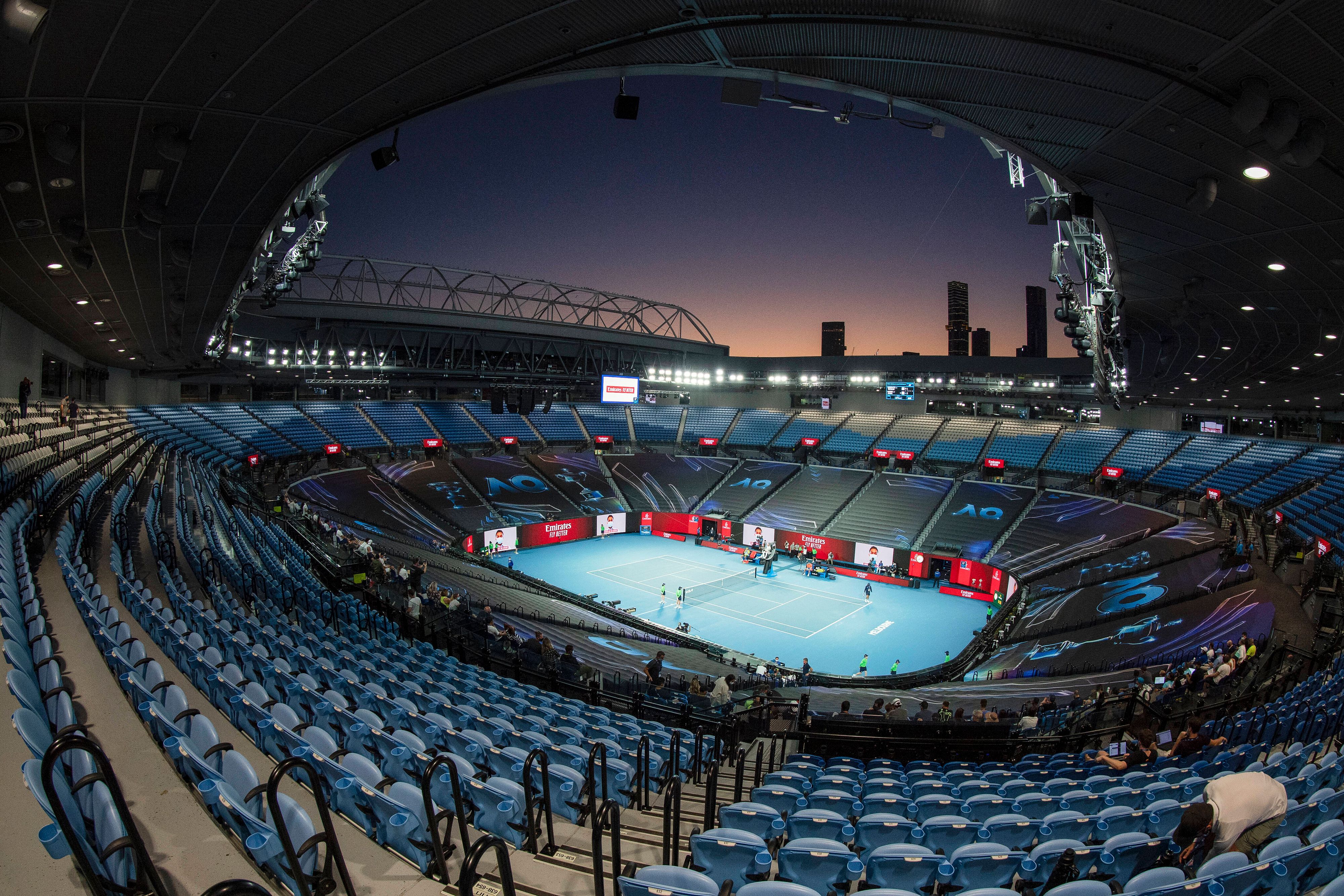 Bei den Australian Open sollen nur geimpfte Tennis-Stars aufschlagen. 