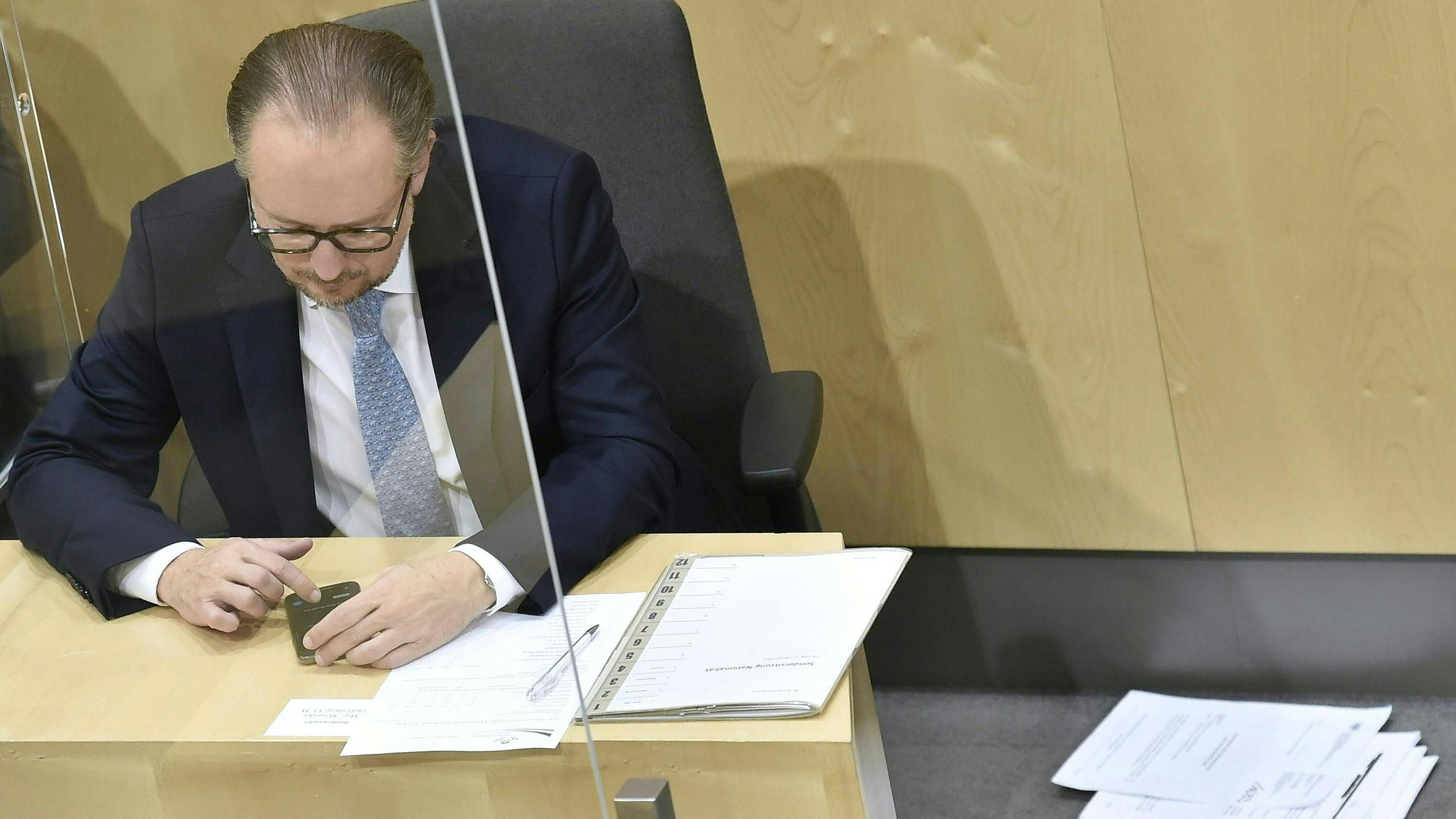 Bundeskanzler Alexander Schallenberg