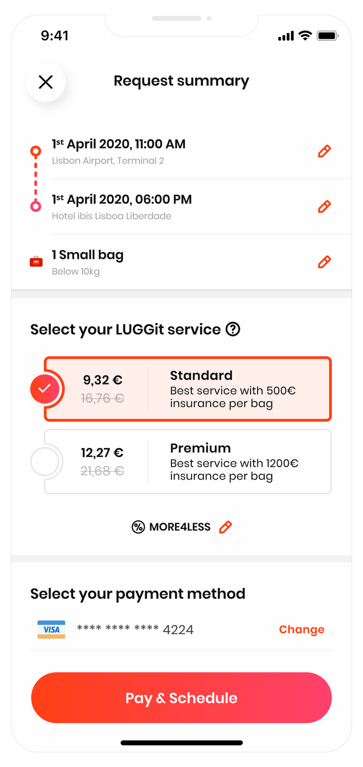 Gepäcktransportservice LUGGit ab jetzt in Wien.