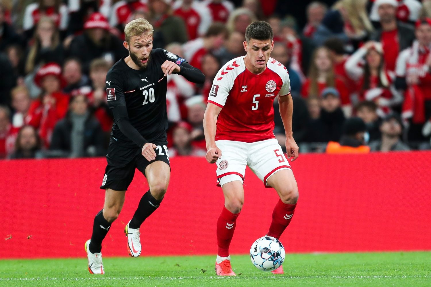 Konrad Laimer gegen Dänemark