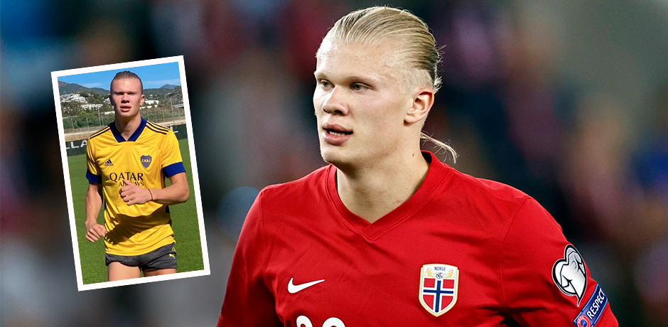 Erling Haaland sorgt mit einem Trainingsvideo für Unmut in Norwegen. 