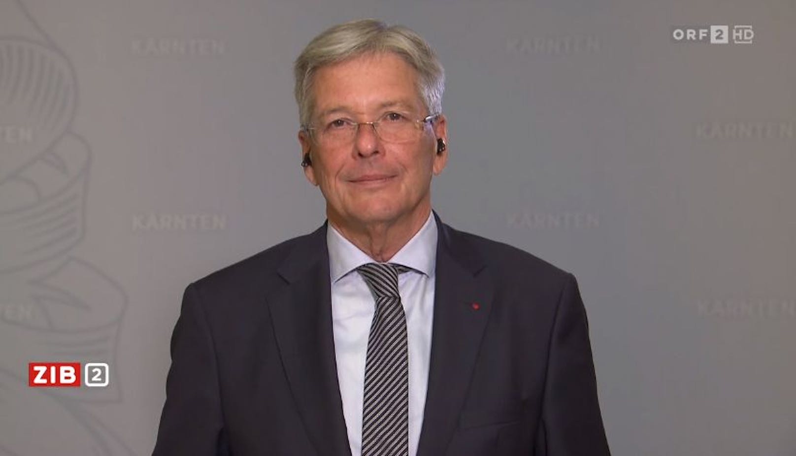 Kärntens Landeschef Peter Kaiser (SPÖ) in der ZIB2