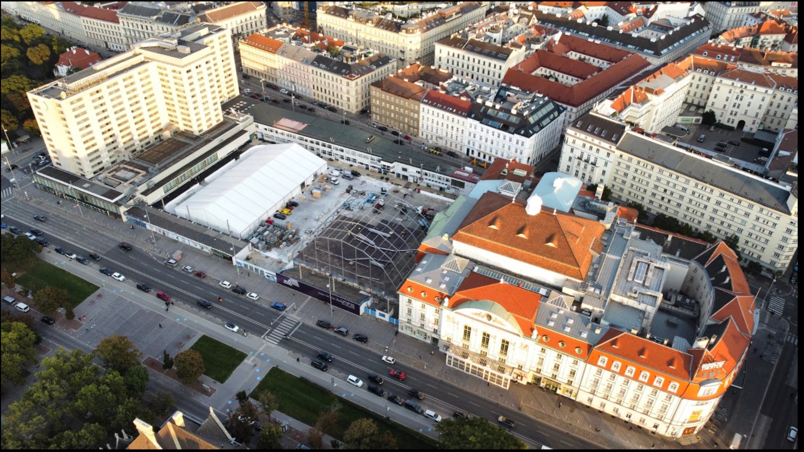 2.000 Quadratmeter große Halle wurde am Wiener Eislaufverein errichtet.&nbsp;