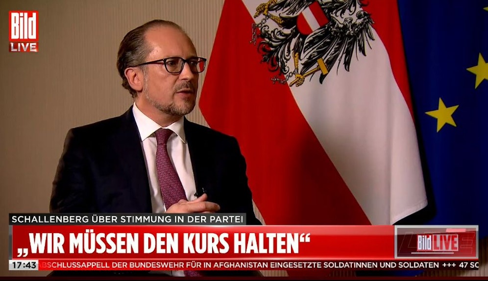 Neo-Kanzler Alexander Schallenberg stellte sich Knallhart-Fragen bei 