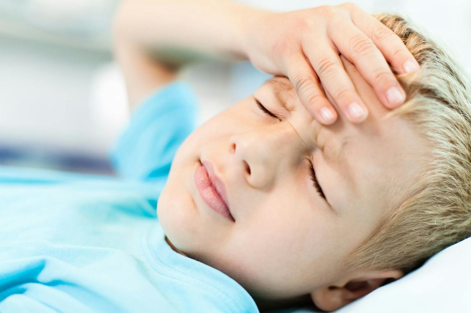 "Aua!" - Kopfschmerzen sind auch bei Kindern ein Thema.
