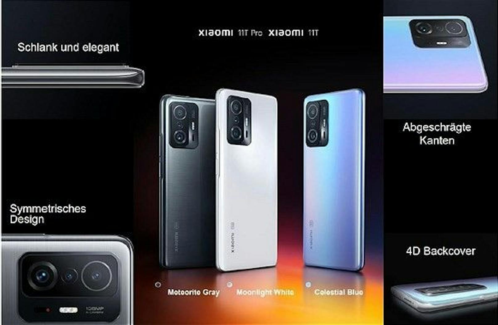 Herzstück der in Wien neu präsentierten Produkte ist die Smartphone-Serie Xiami 11T,  in der das Standard- und das Pro-Modell laut Unternehmen über "bahnbrechende Features" bei der Dreifach-Kamera verfügen soll. "