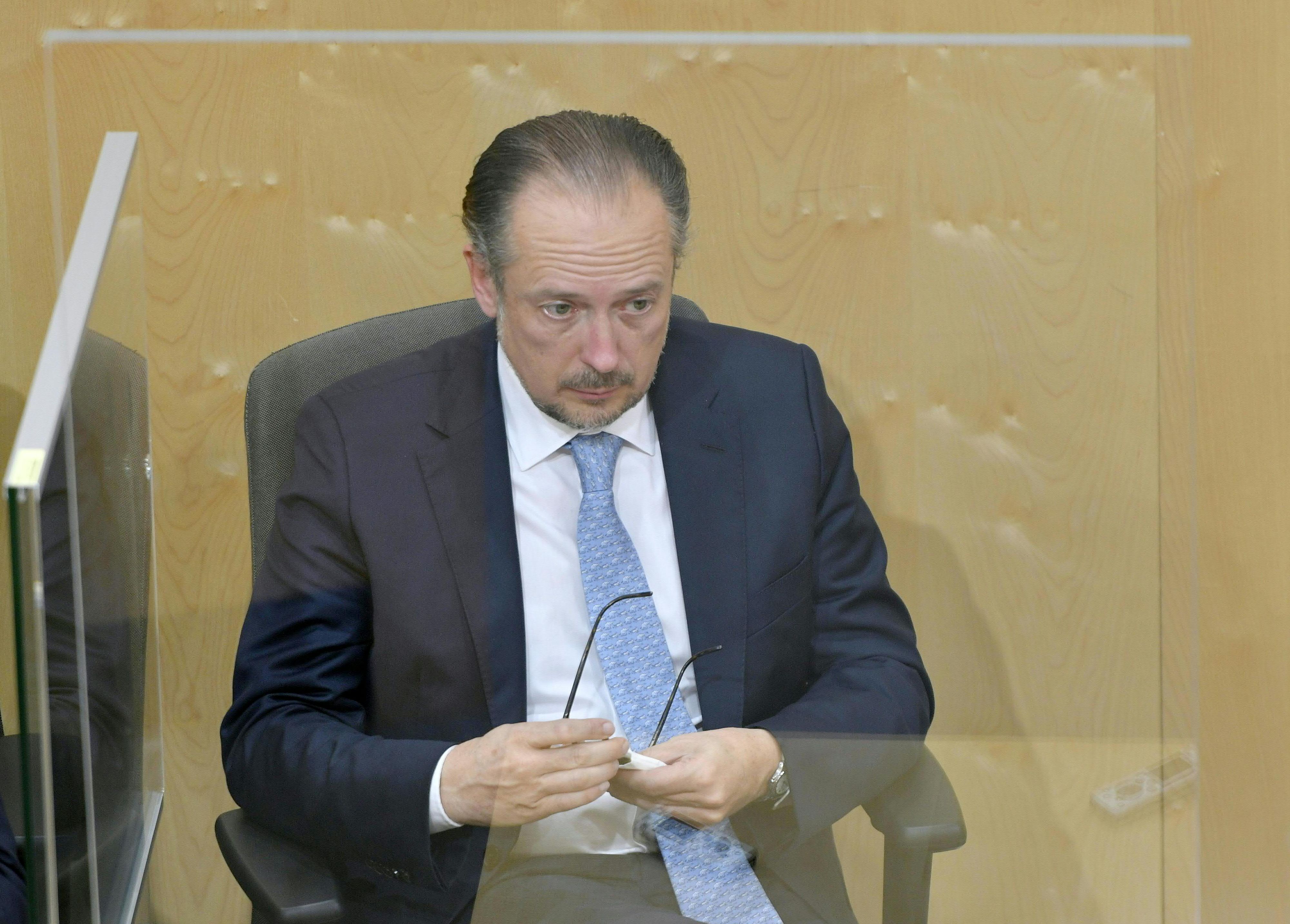 Bundeskanzler Alexander Schallenberg (ÖVP) am Dienstag, 12. Oktober 2021, anl. einer Sondersitzung des Nationalrats in Wien. 