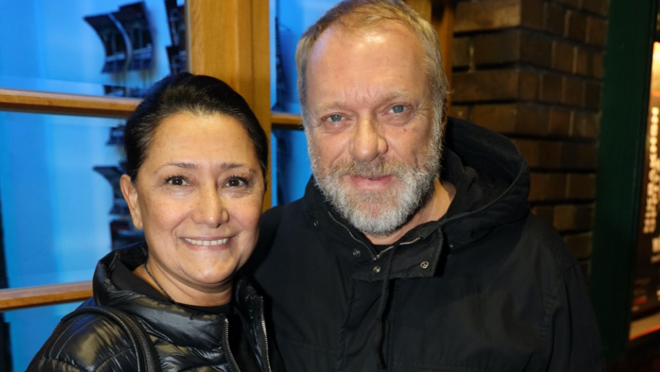 Reinhard Nowak mit Ehefrau Arzu