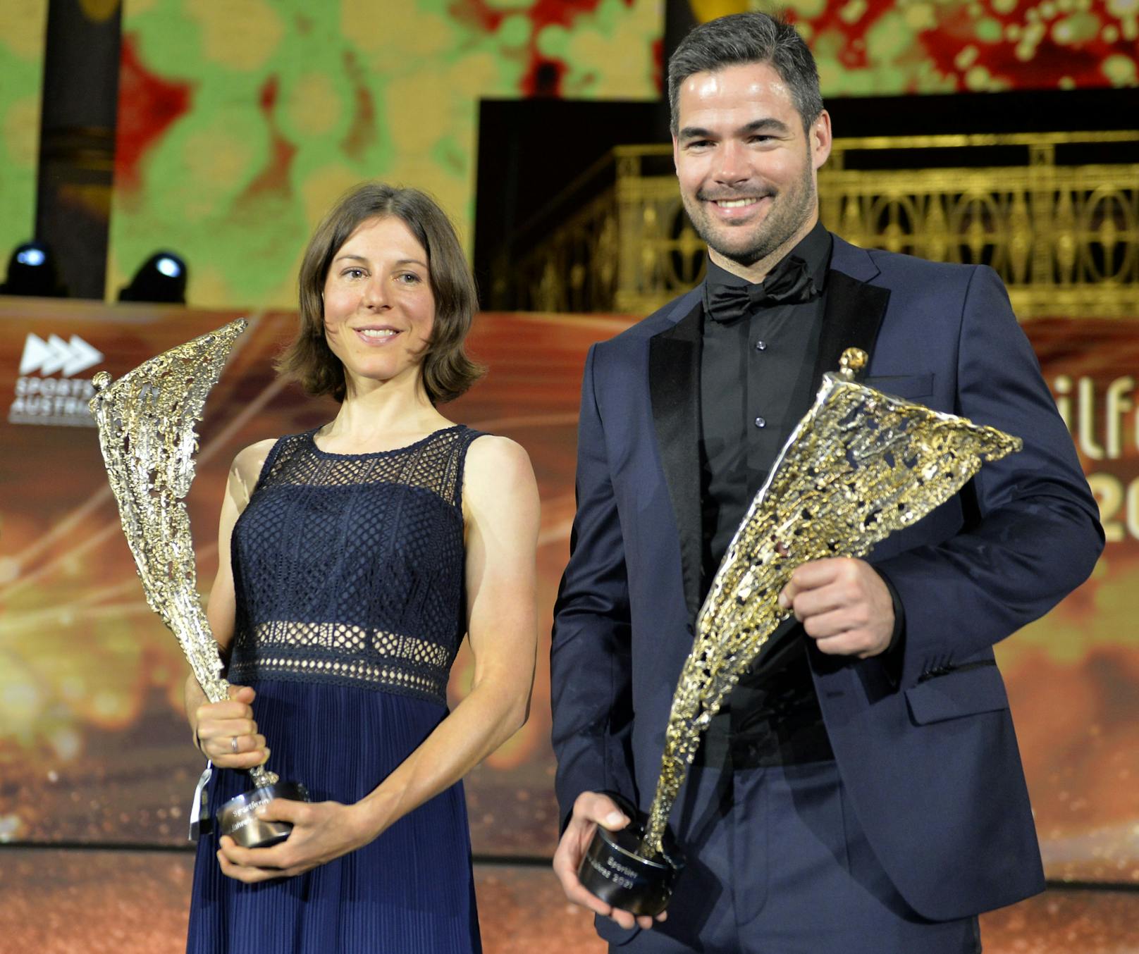 Anna Kiesenhofer und Vincent Kriechmayr wurden mit dem "Niki" ausgezeichnet. 
