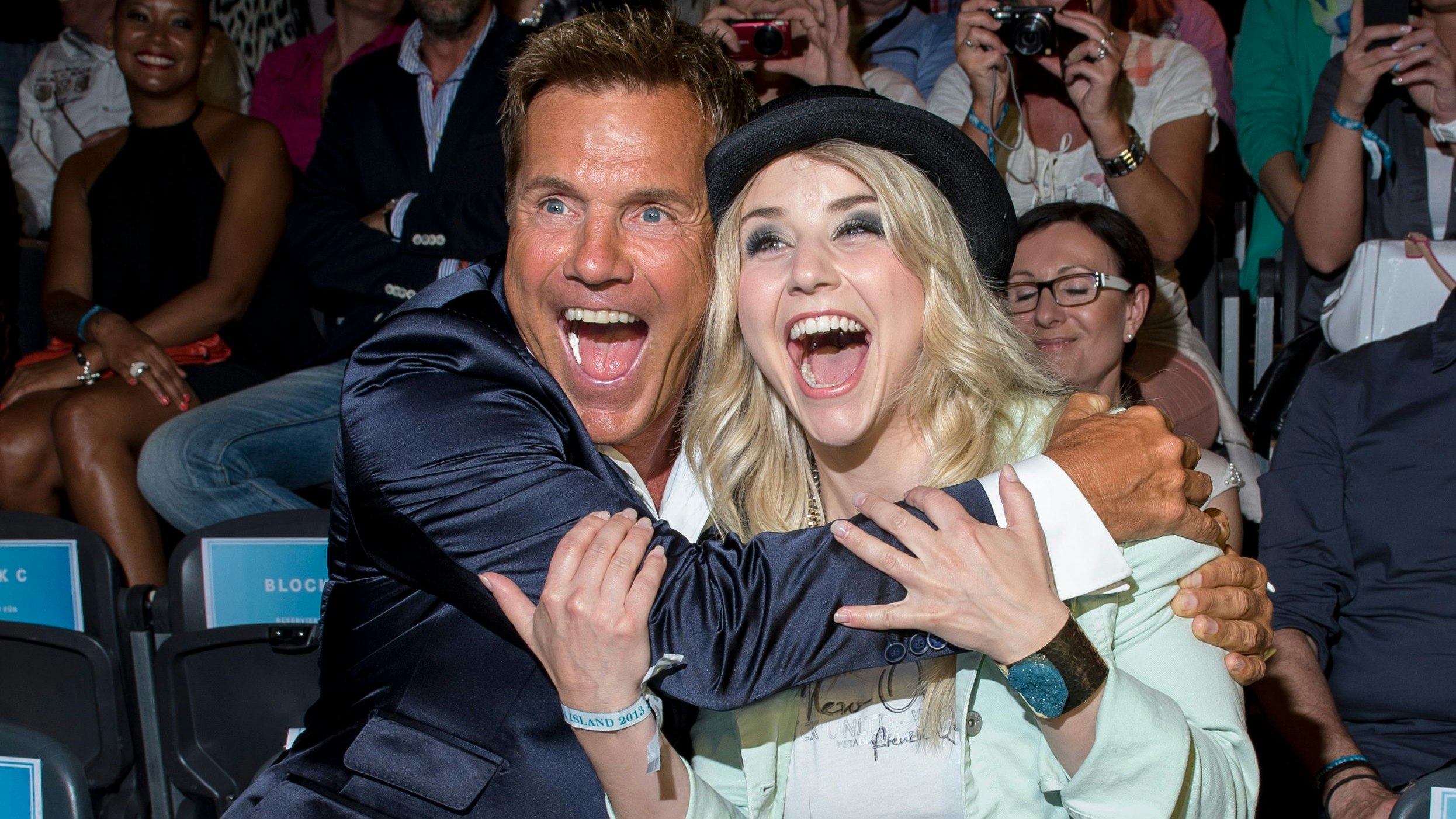 Pop-Titan Dieter Bohlen und Schlager-Star Beatrice Egli