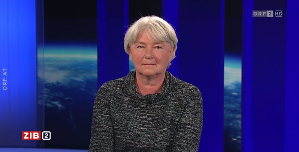 Elisabeth Puchhammer-Stöckl, Leiterin des Zentrums für Virologie MedUni Wien, in der ORF-