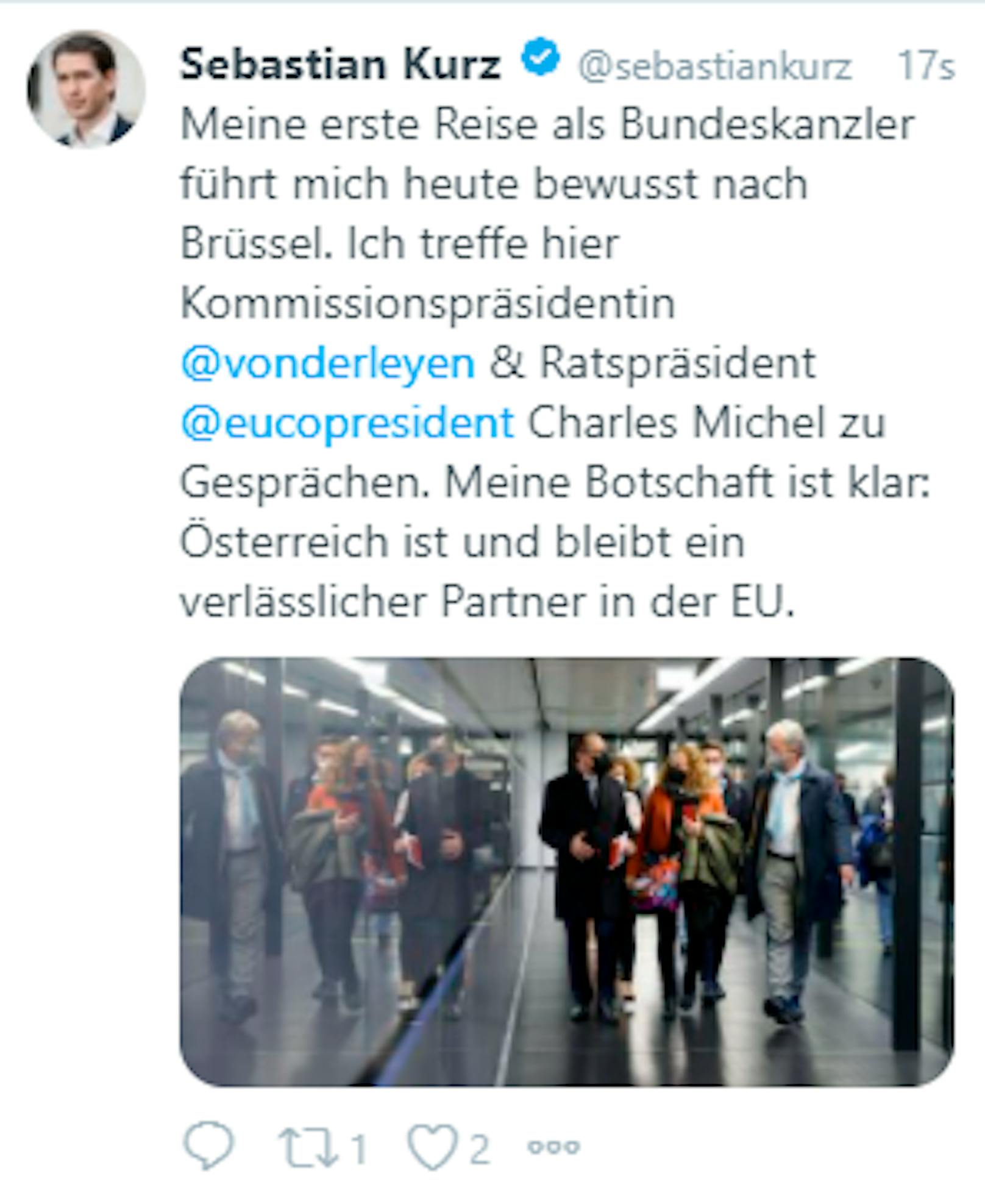 Ist Sebastian Kurz immer noch Kanzler? Im ÖVP-Medienteam dürfte sein Rücktritt noch nicht ganz durchgedrungen sein.