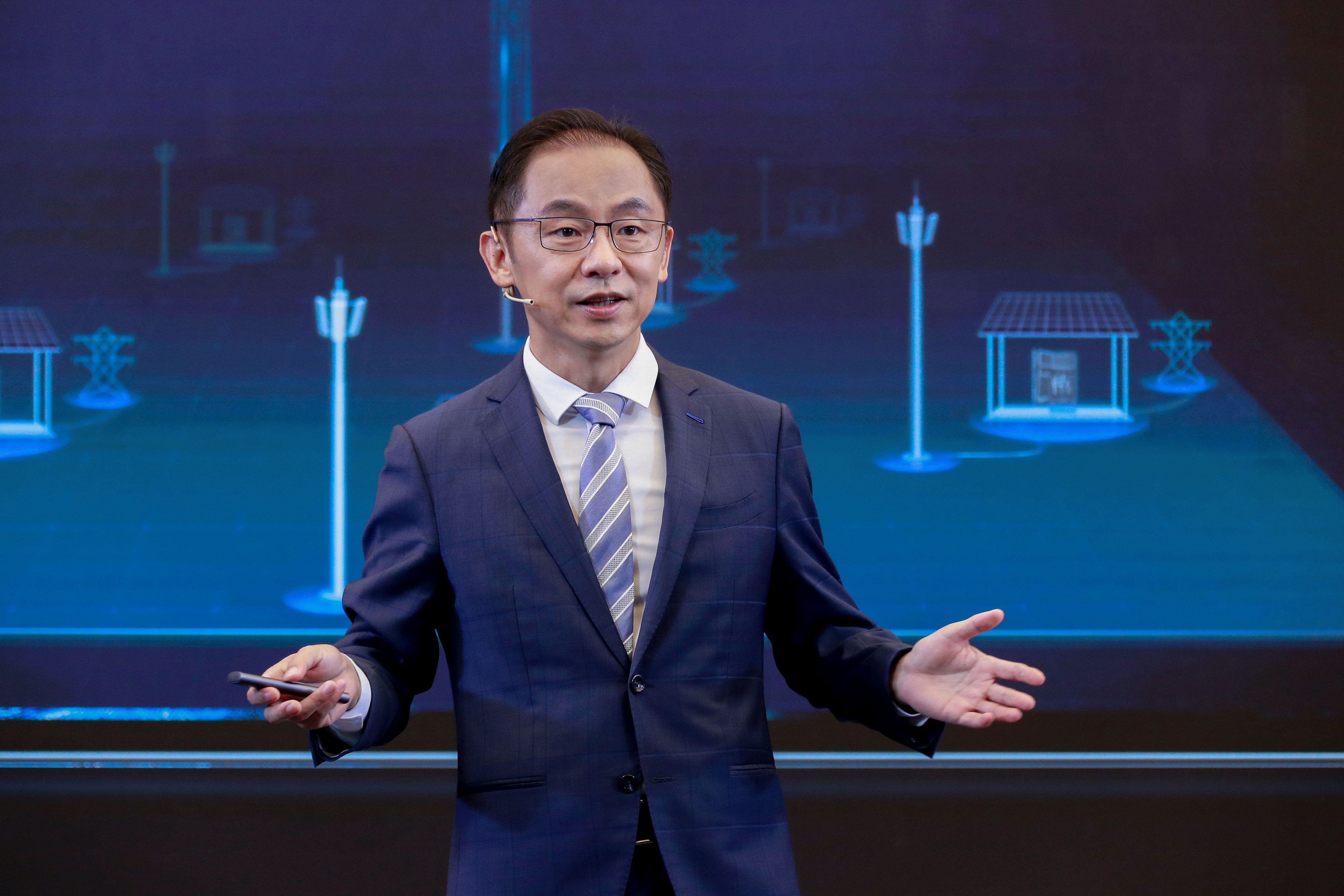 Ryan Ding, Executive Director und Präsident der Carrier BG von Huawei.