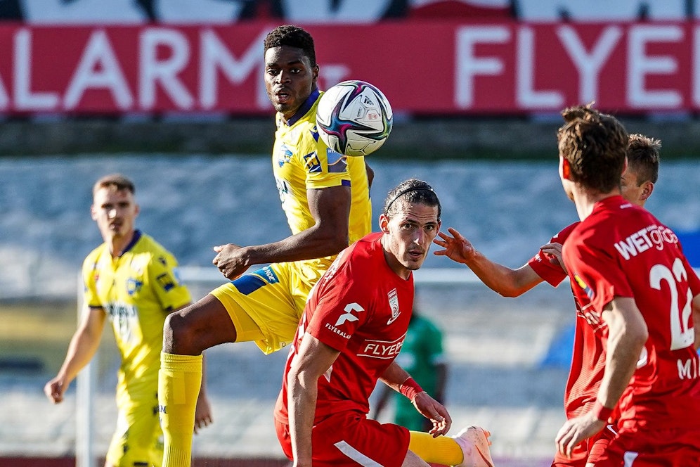 Kofi Schulz stand bei der Austria auf dem Prüfstand. 