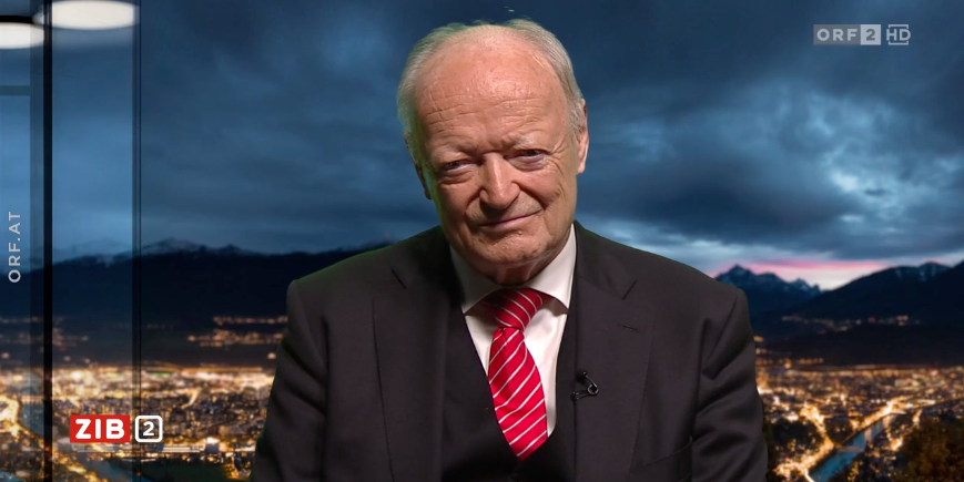 Andreas Kohl war am Freitag in der "ZiB2" zu Gast.