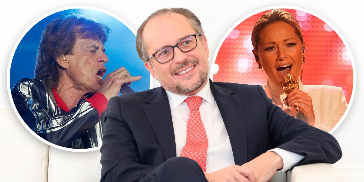 Helene Fischer oder Rolling Stones – das hört Kanzler Schallenberg