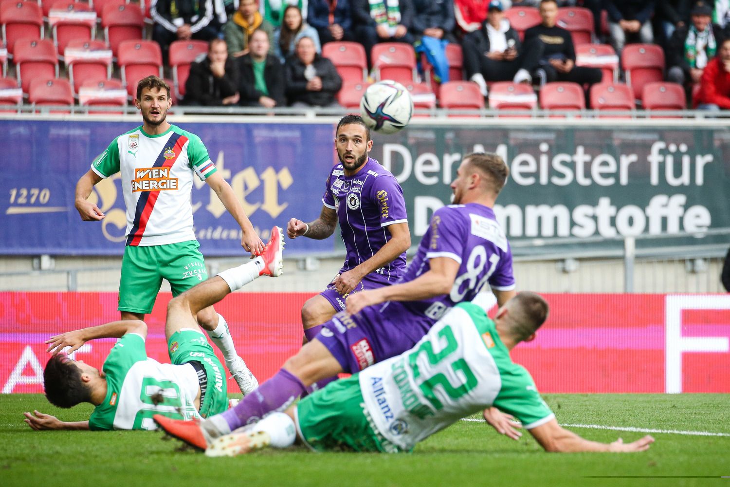 Klagenfurt gegen Rapid