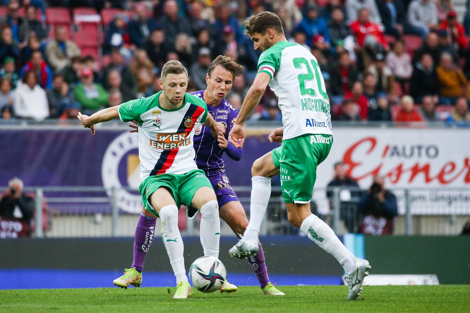 Rapid spielt nur 1:1 in Klagenfurt