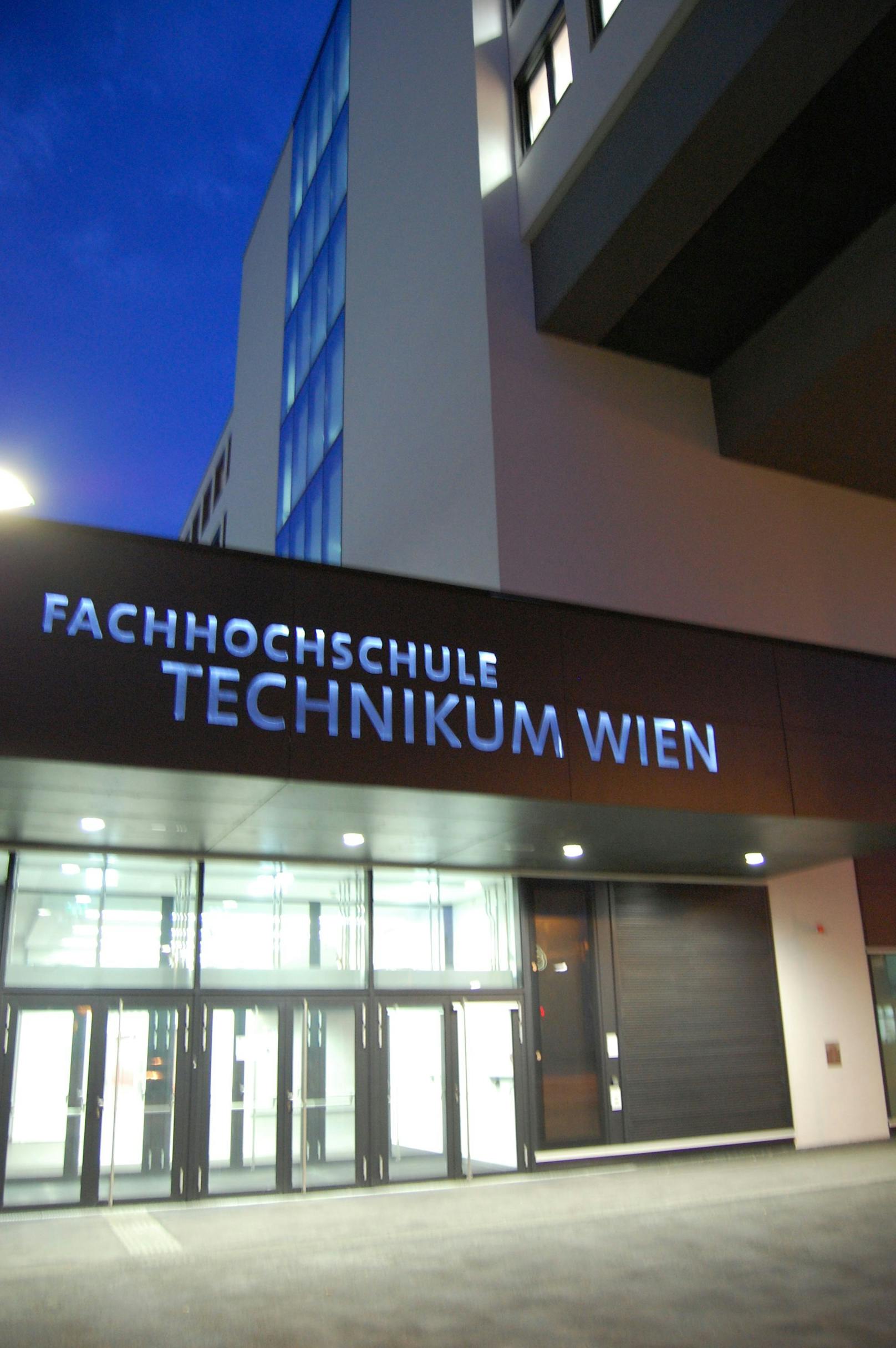 Die FH Technikum Wien.
