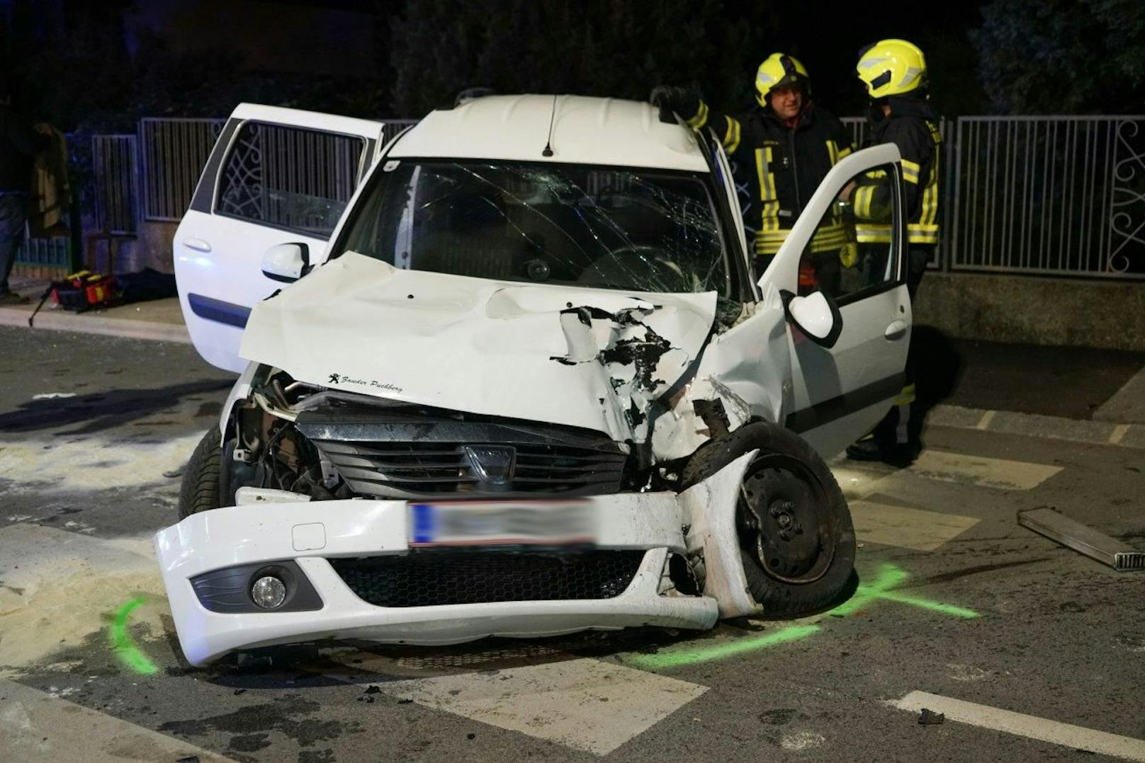 Crash in Willendorf fordert fünf teils Schwerverletzte