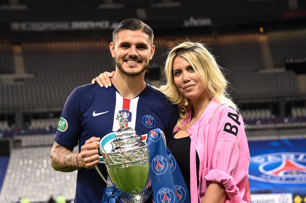 Mauro und Wanda Icardi