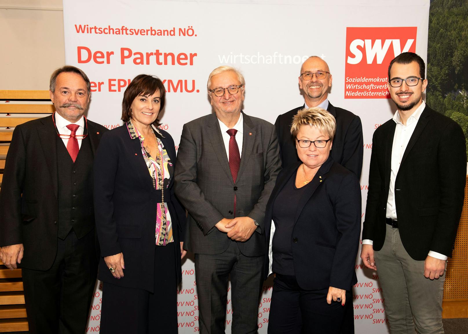 Präsident Matznetter und seine VizepräsidentInnen wurden am SWV-Verbandstag mit großer Mehrheit gewählt.
