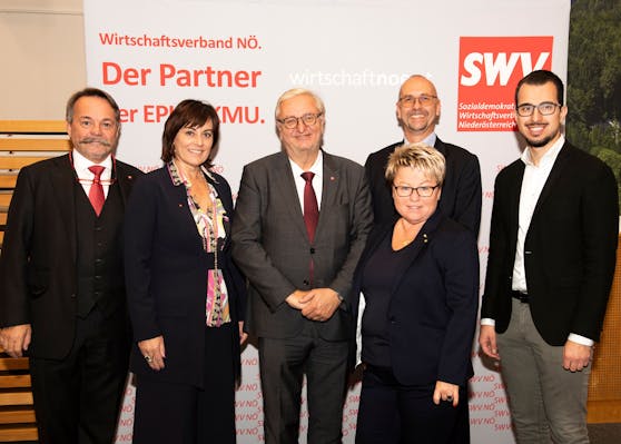 Präsident Matznetter und seine VizepräsidentInnen wurden am SWV-Verbandstag mit großer Mehrheit gewählt.