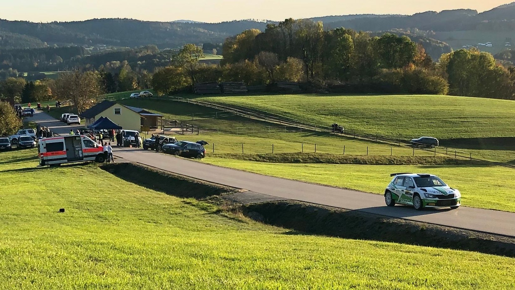 Bei der 3-Städtei-Rallye kam es am Wochenende zum einem schweren Unfall.
