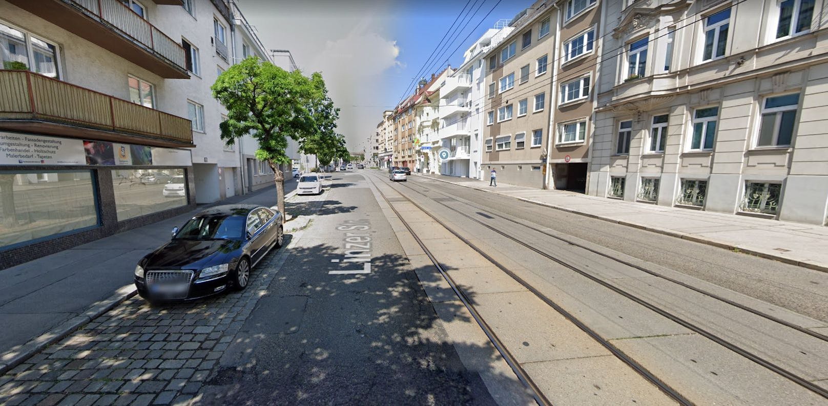 Im Bereich der Linzer Straße konnte sich eine 83-Jährige vor einem 22-jährigen mutmaßlichen Einbrecher retten.