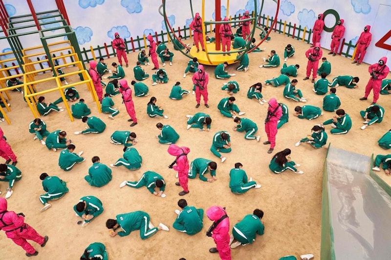 Die Serie "Squid Game" hat den Zuschauerrekord auf Netflix gebrochen.