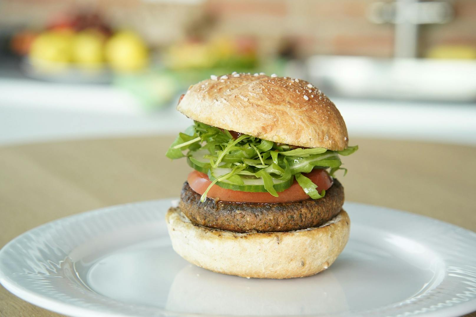 Individuell belegt ist der Burger für bewusste Esser eine klimafreundliche Fleischalternative.