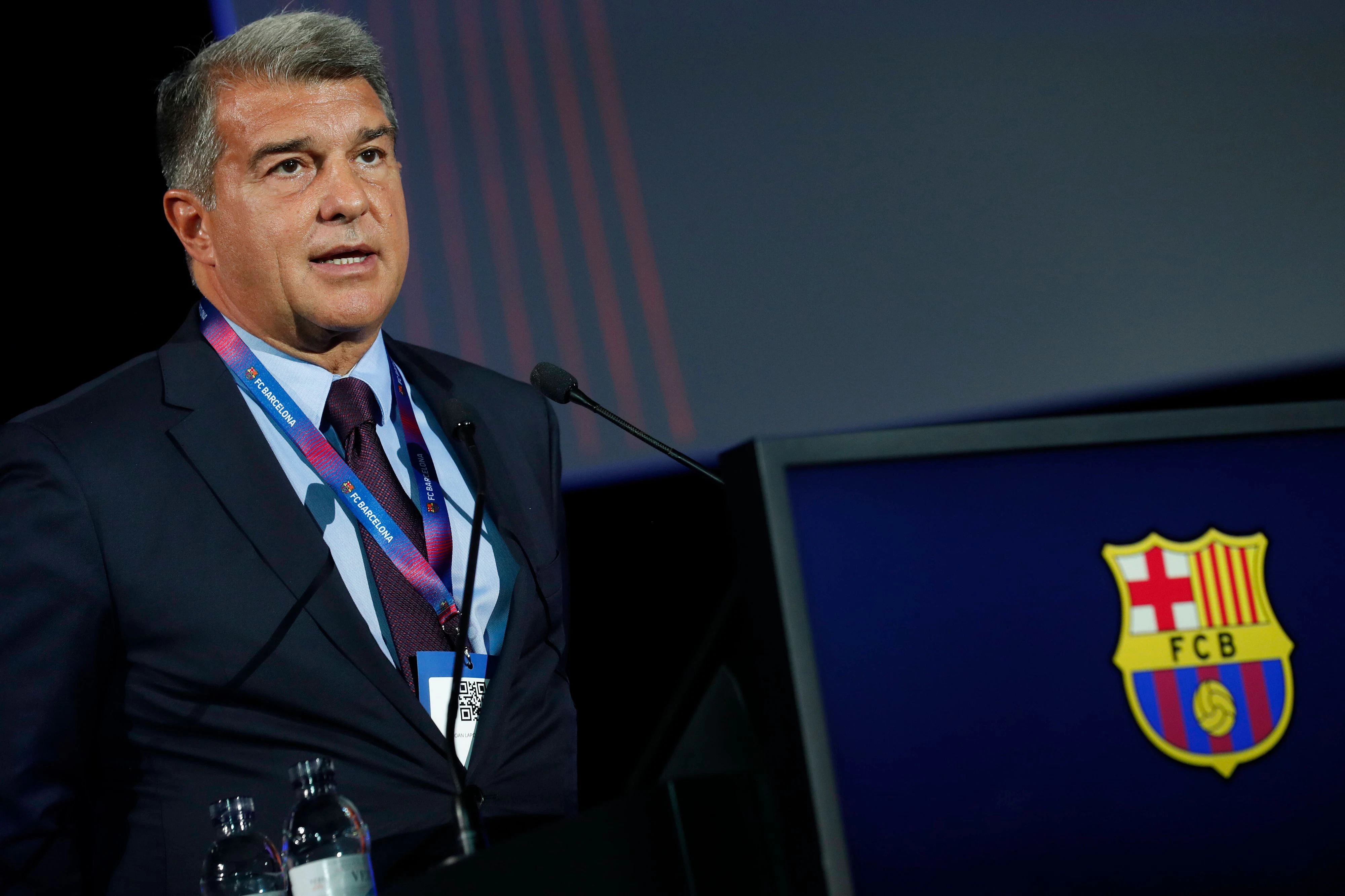 Barca-Boss Joan Laporta