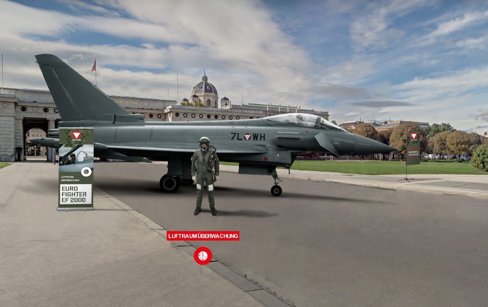 Auch heuer kann die Leistungsschau des Bundesheeres am Heldenplatz nur virtuell stattfinden.