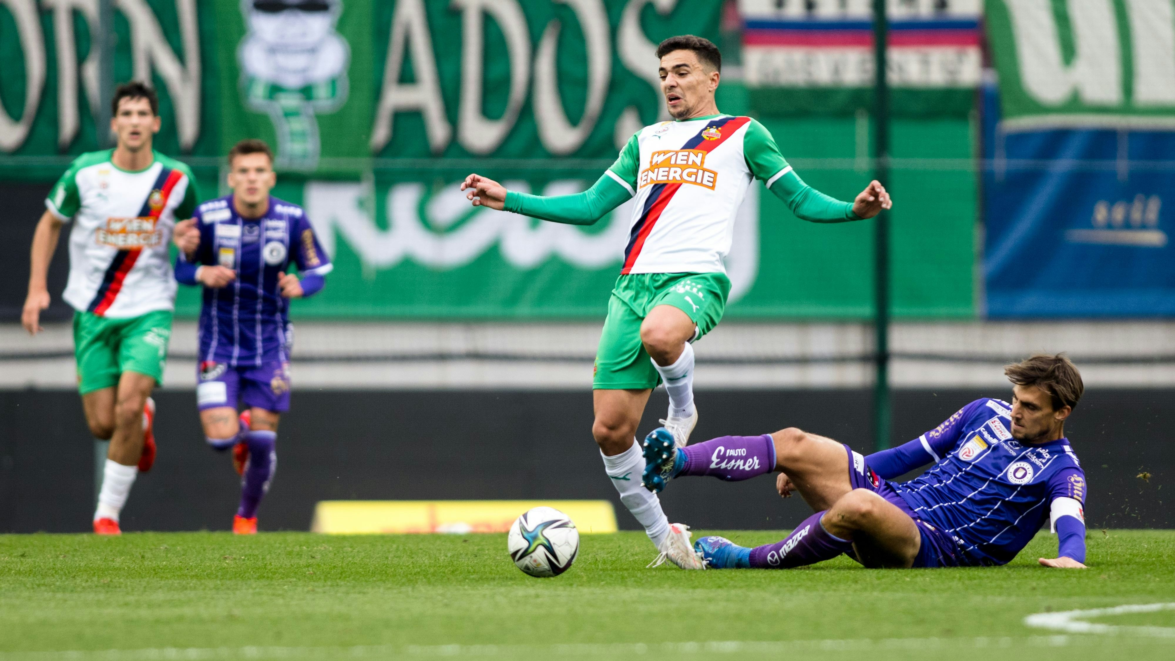 Mahrer senst Petrovic (l.) um, sieht danach Rot.