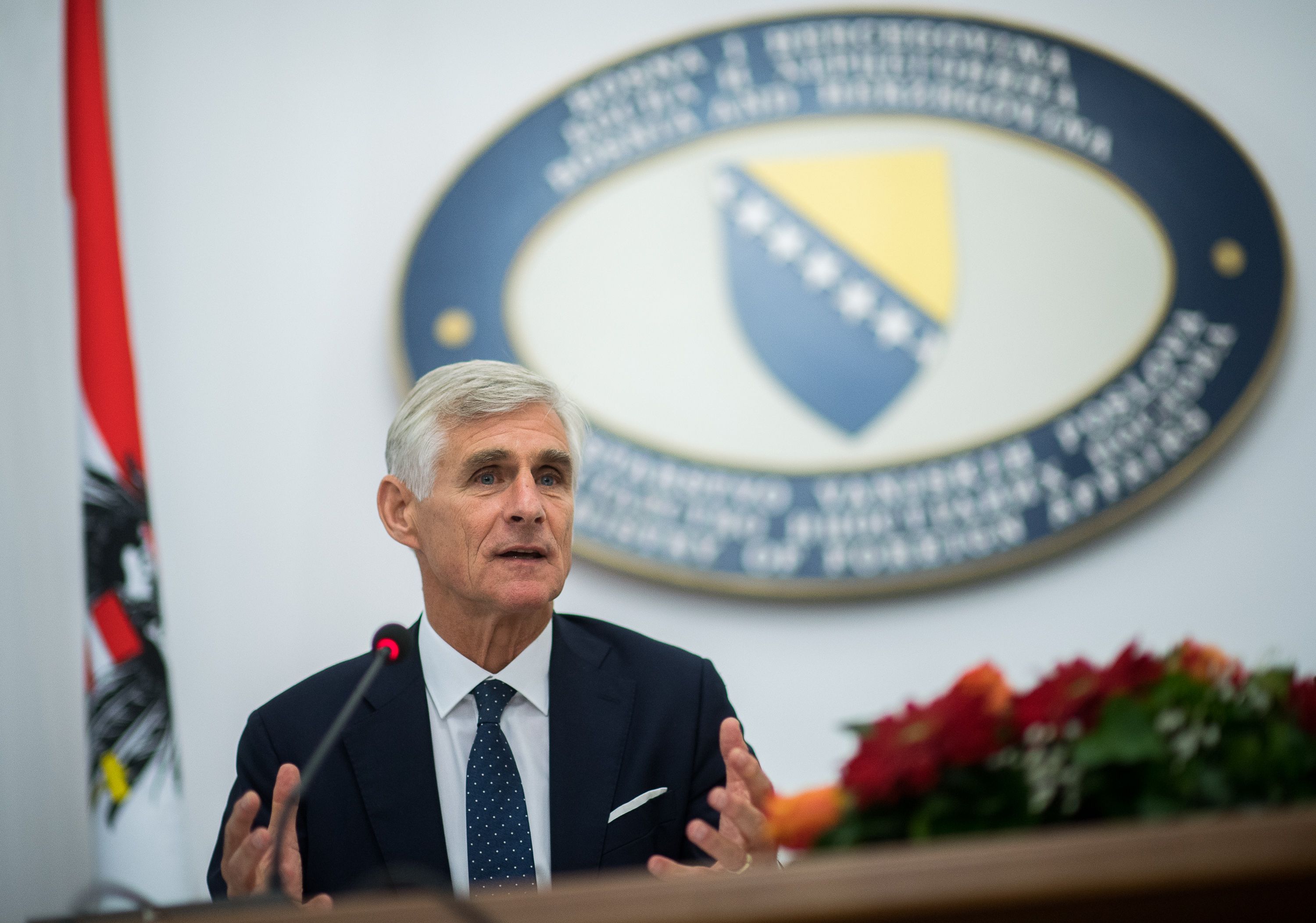 Außenminister Michael Linhart plädiert dafür, den Westbalkan in die EU einzugliedern. 