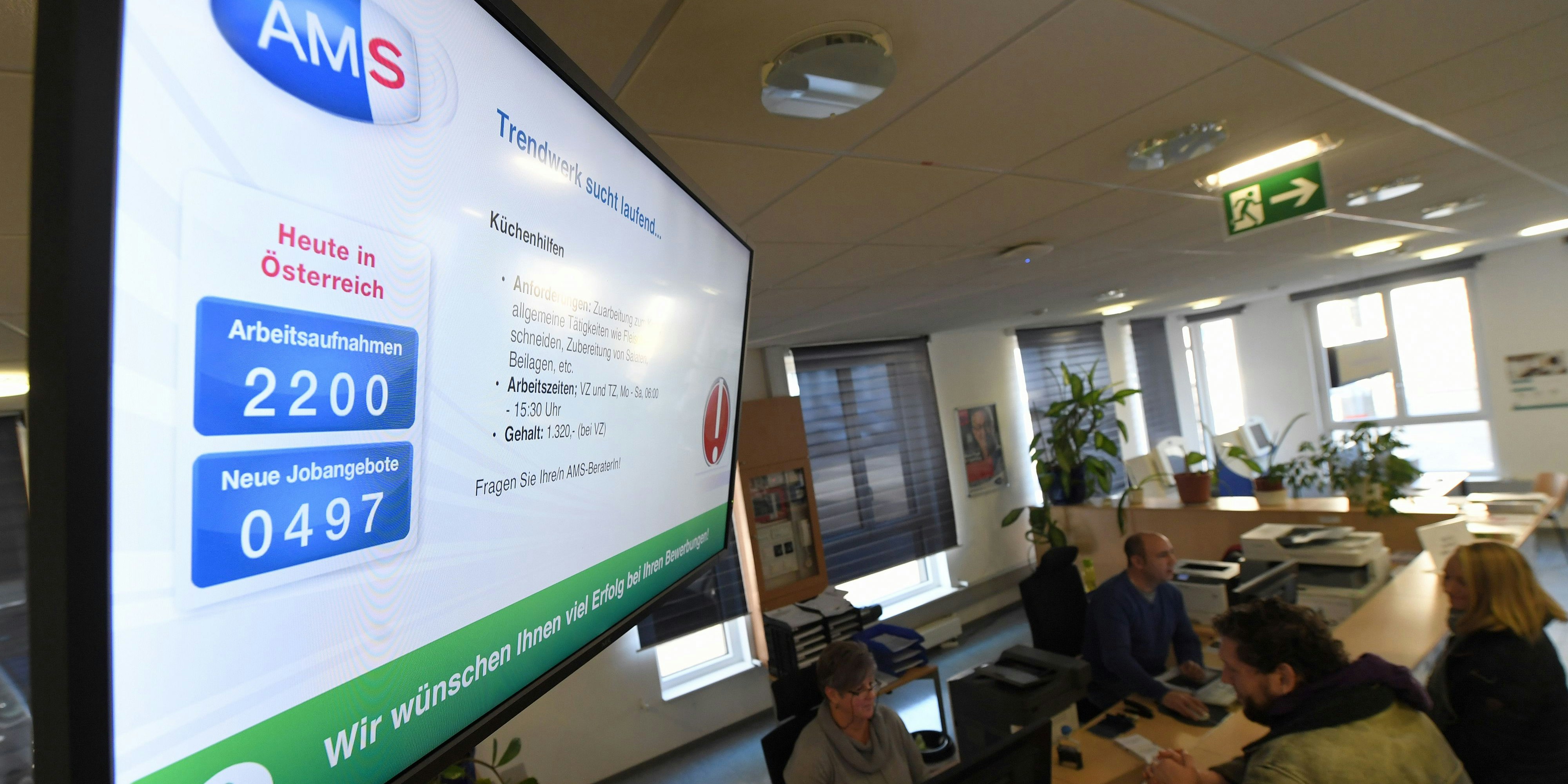 Ein Betreuer muss derzeit bis zu 280 AMS-Kunden betreuen.