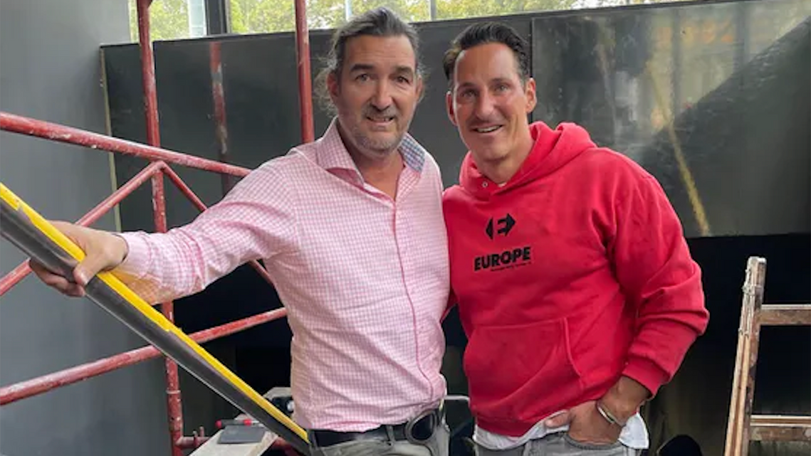 Besitzer Joachim Bankel und Christoph Probst