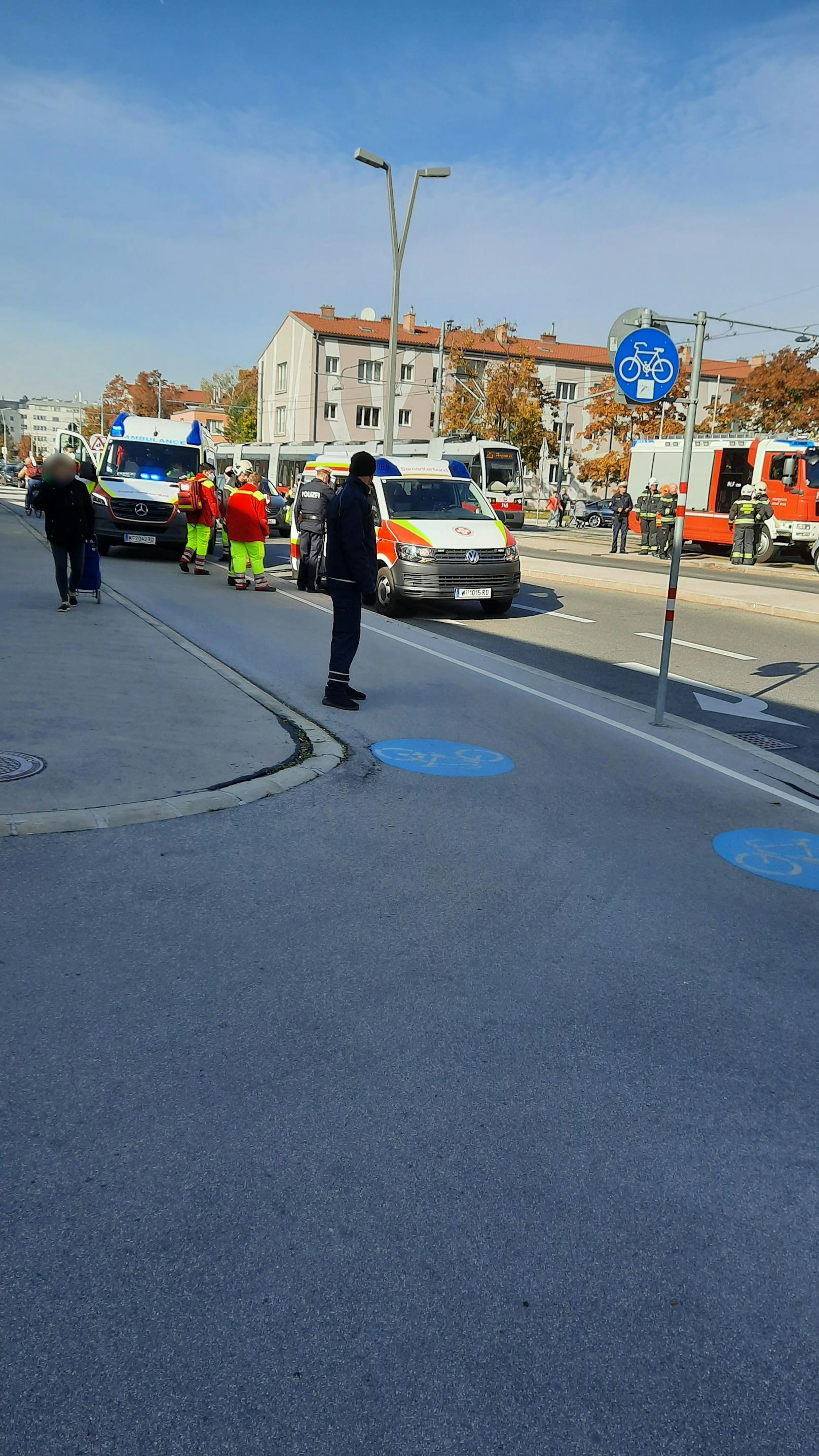 Alle Einsatzkräfte vor Ort