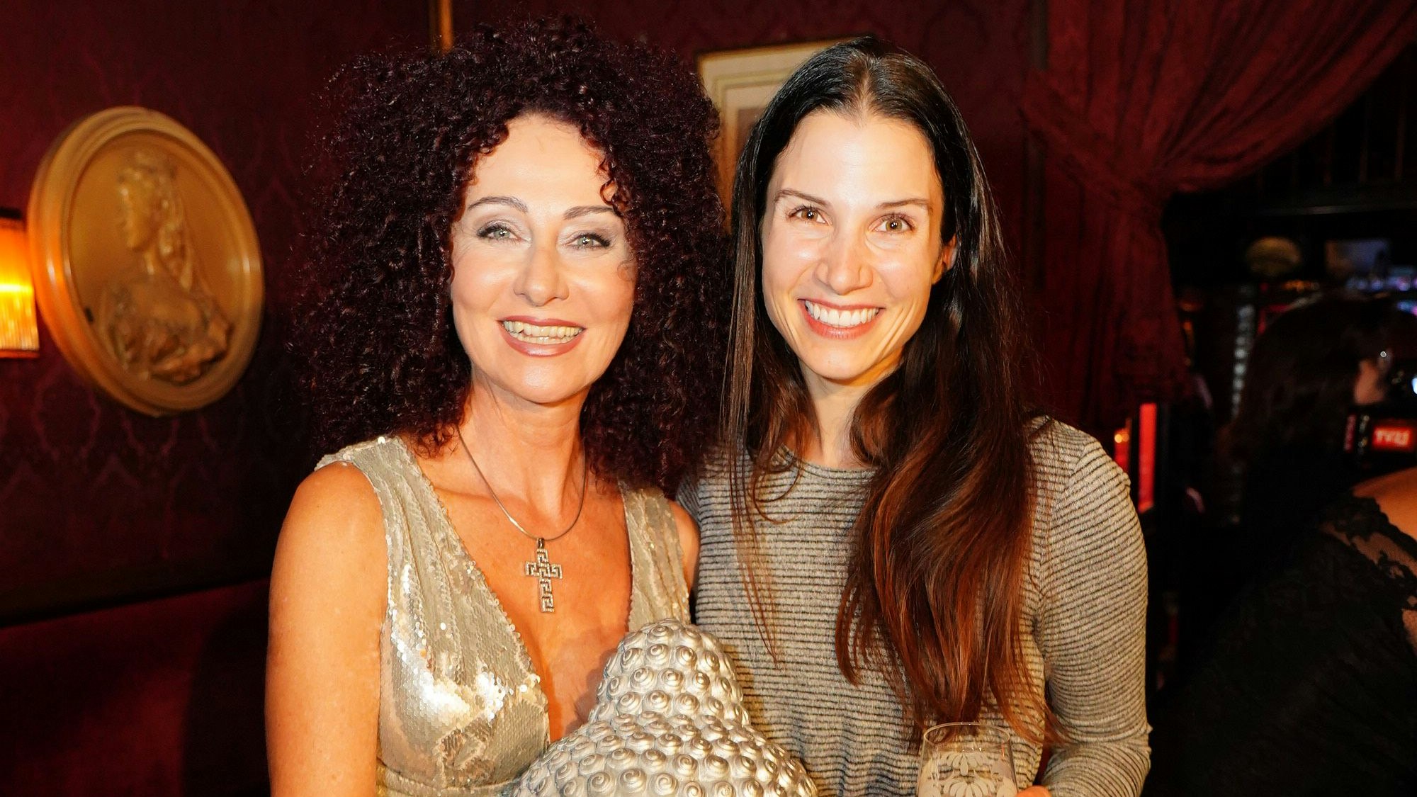 Christina Lugner und Kristina Worseg