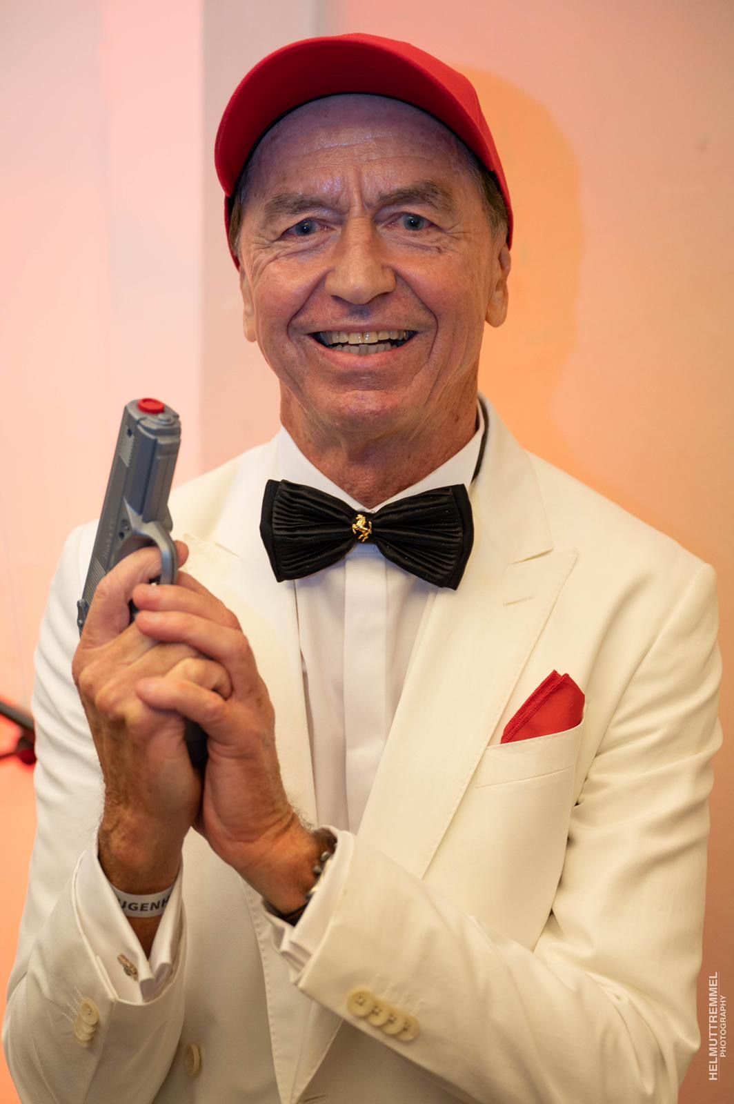 Heribert Kasper sorgte mit seiner Spielzeug-Pistole für Aufregung.