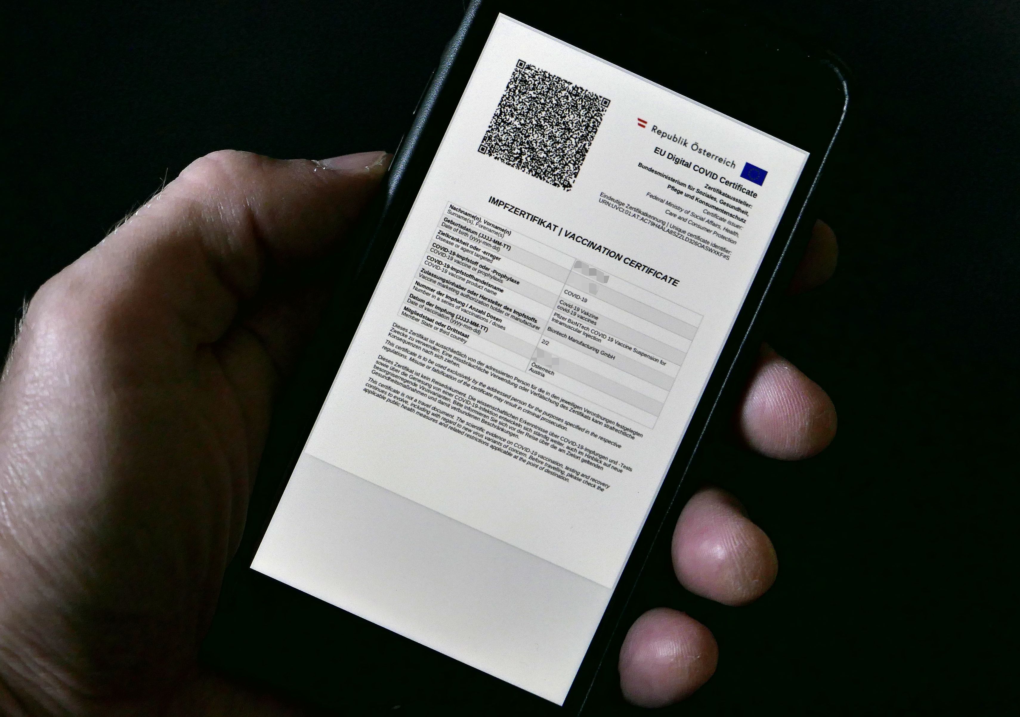 Genesen, geimpft oder getestet – das sind die 3G in Österreich.