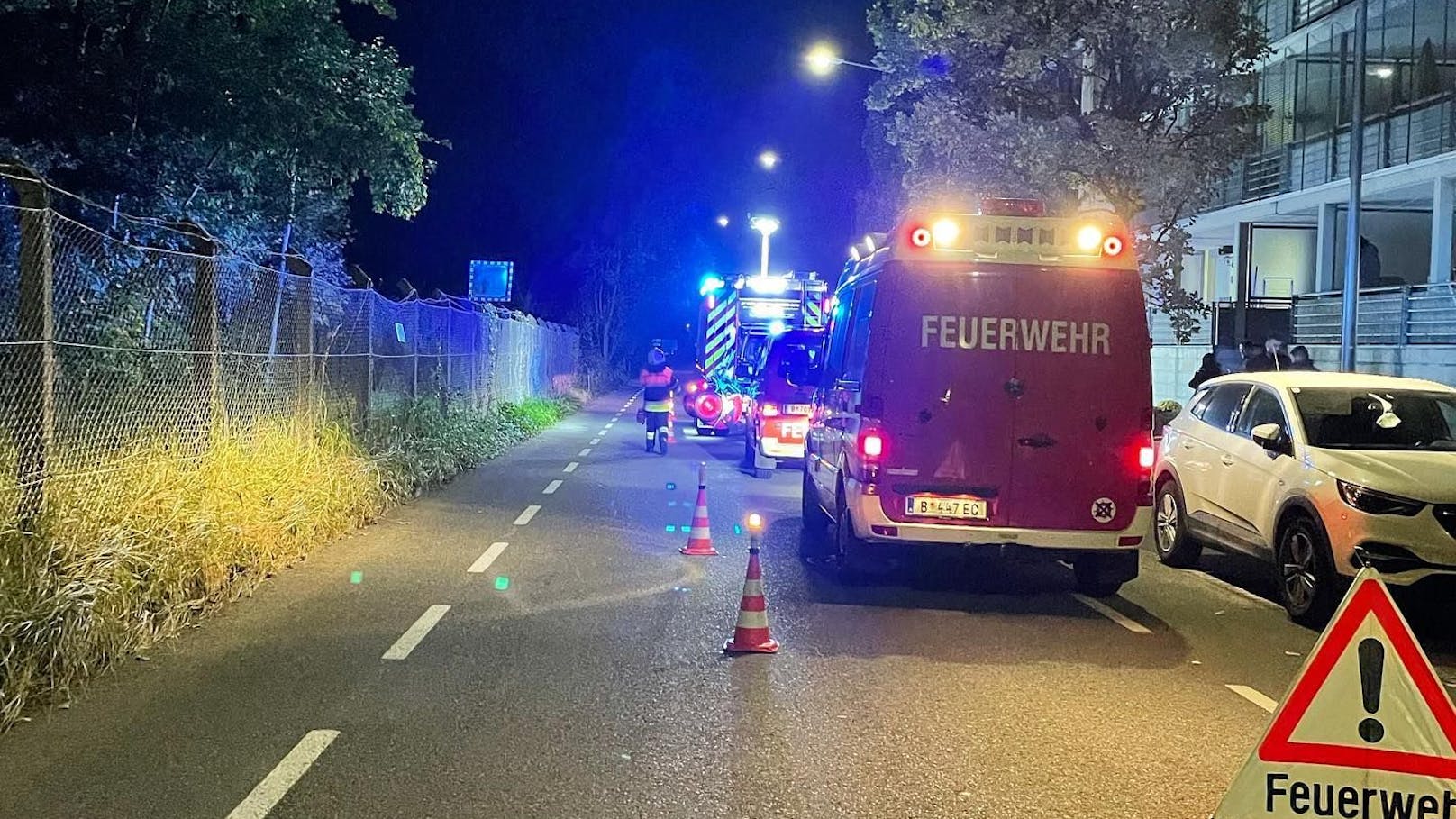 Feuerwehreinsatz in Bregenz-Vorkloster