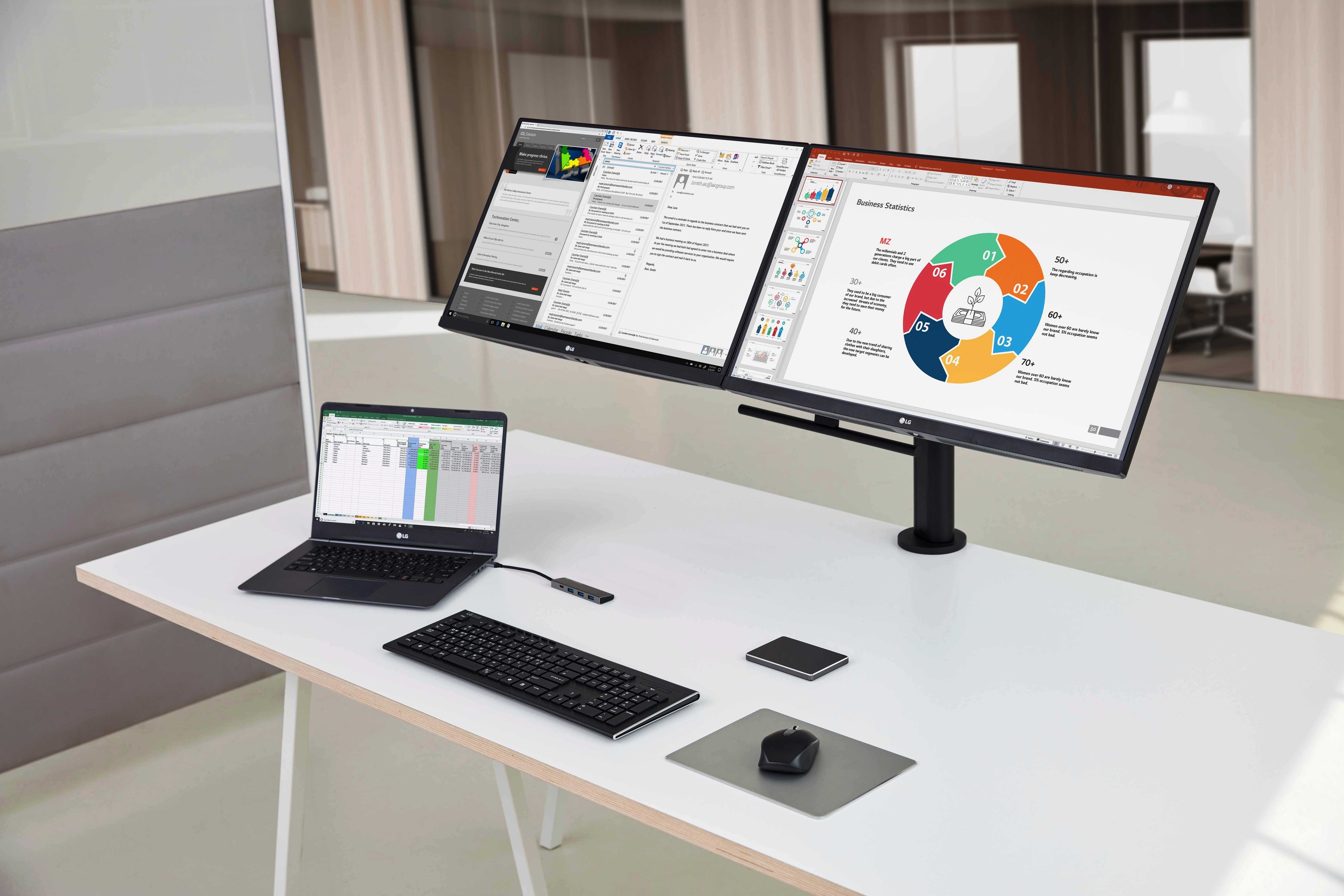 Ergo Dual und Ergo Single überzeugen mit einfacher Installation und noch größerem Bewegungsspielraum.